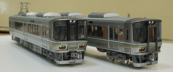 精密加工品 TOMIX 223系5500番台 嵯峨野線仕様 オレンジ帯-